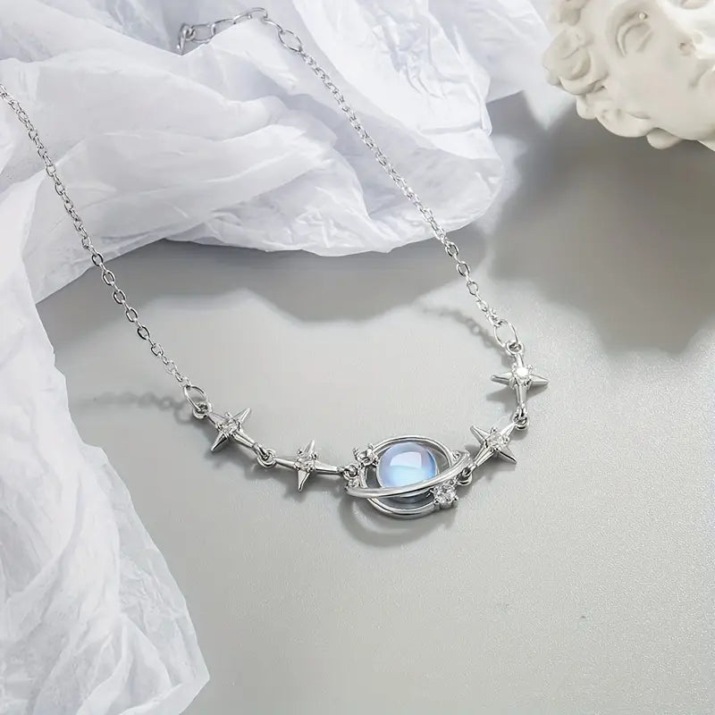 Girls Silver Charm Bracelet Mosaic Beads Friendship Jewelry
