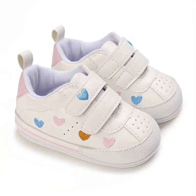 Lightweight Baby Girl Sneakers | Non-Slip Indoor & Outdoor Walking Shoes