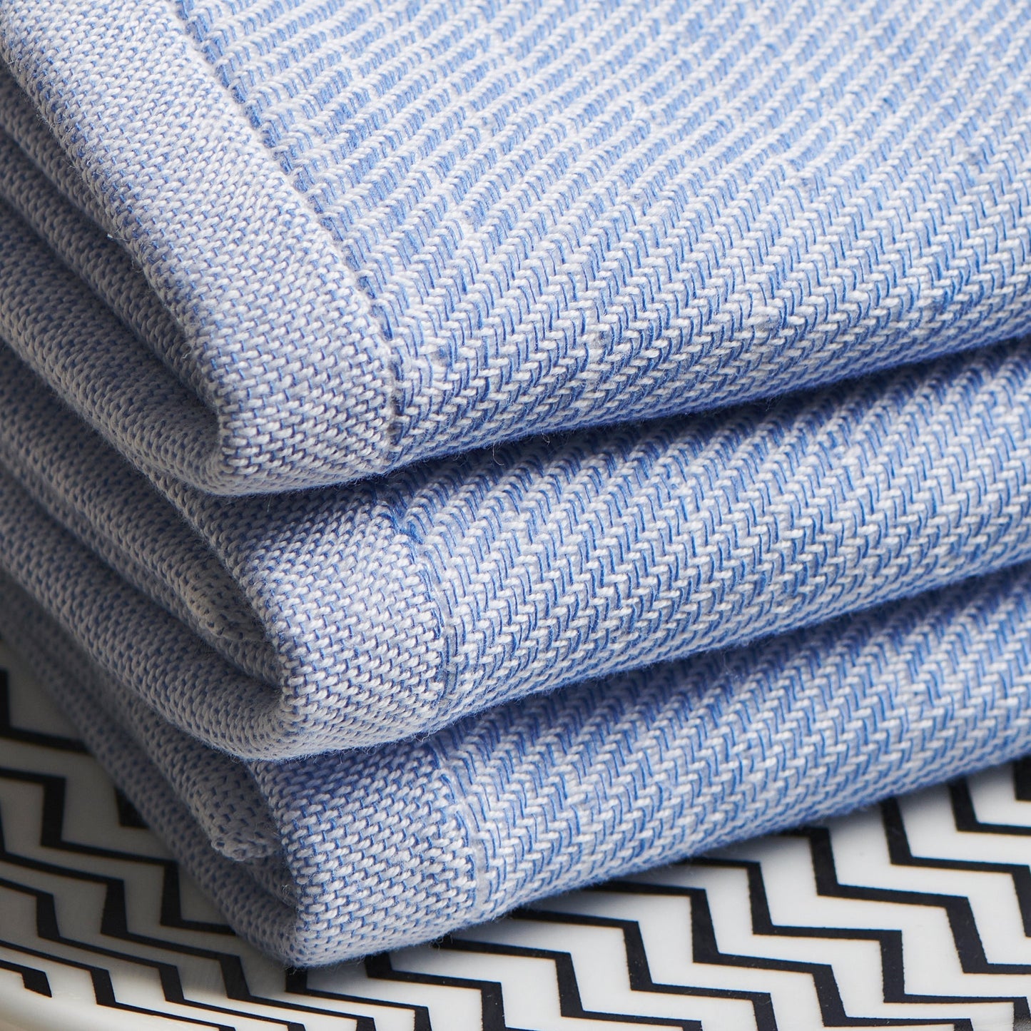Hammam Terry Face Towel - Quick-Drying, Cobalt