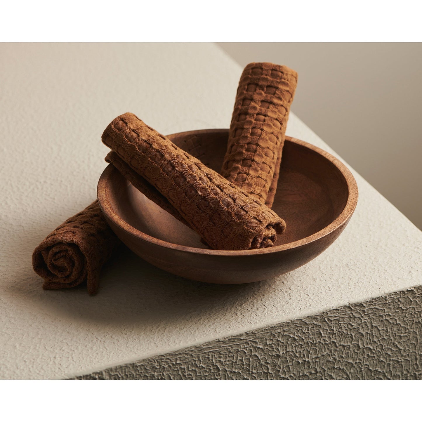 Cotton Bamboo Waffle Towel - Eco-Friendly