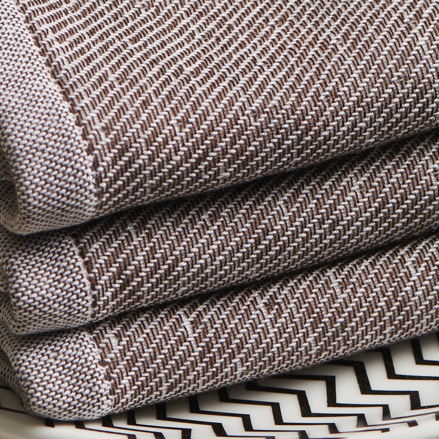 Cotton Bamboo Face Towel - Hammam Terry