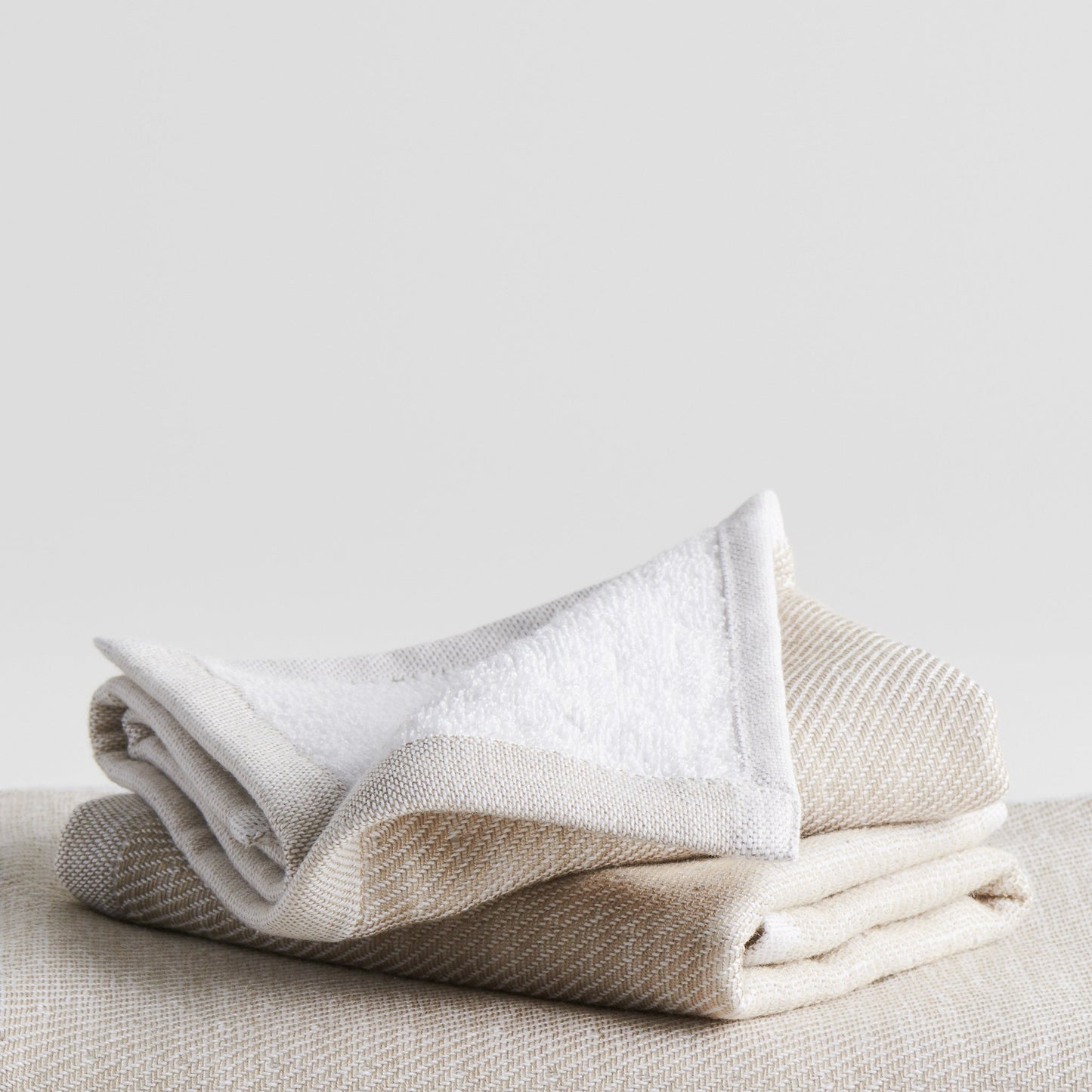 Cotton Bamboo  Face Towel - Hammam Terry