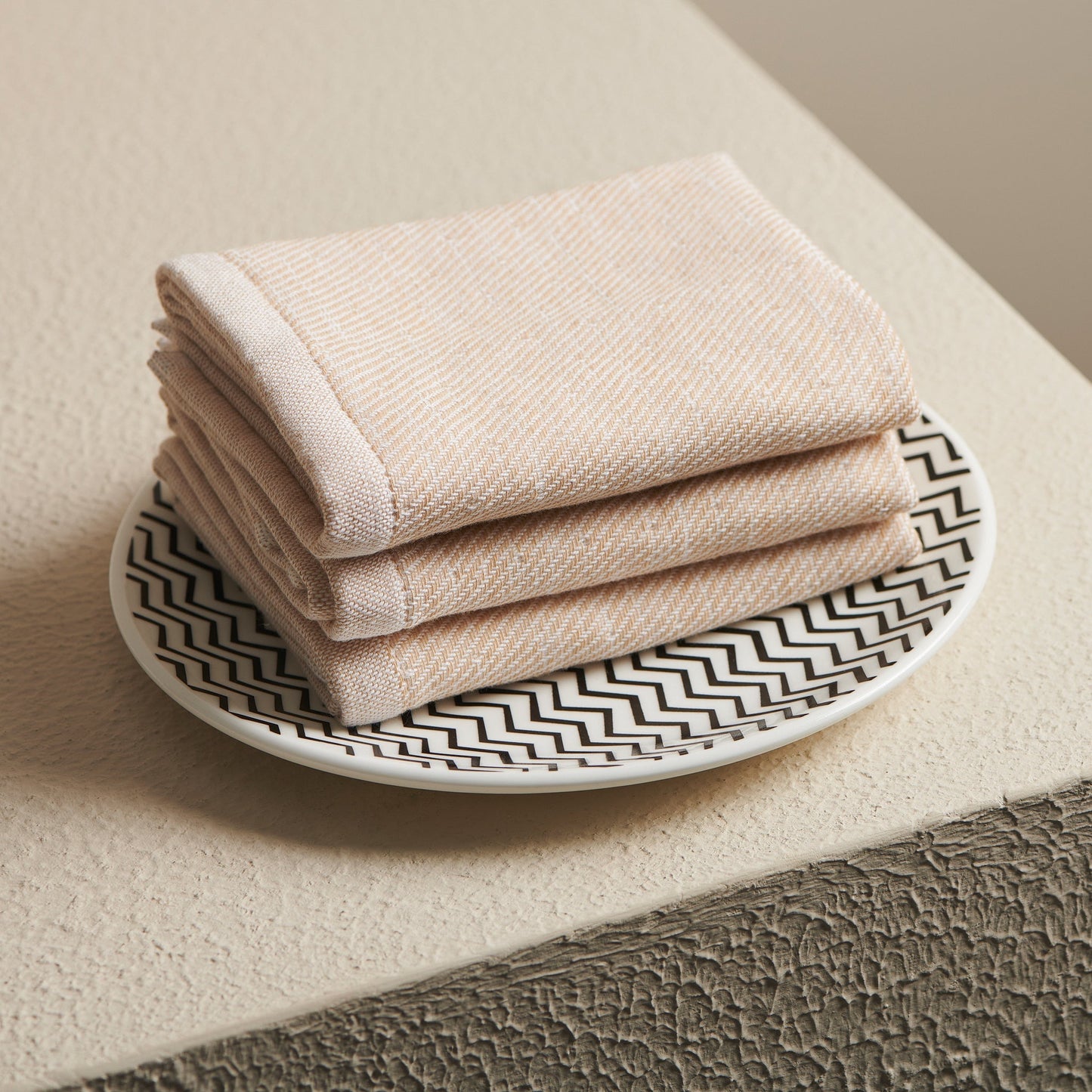 Hammam Terry Towel - Sand Color, Absorbent, Quick-Drying