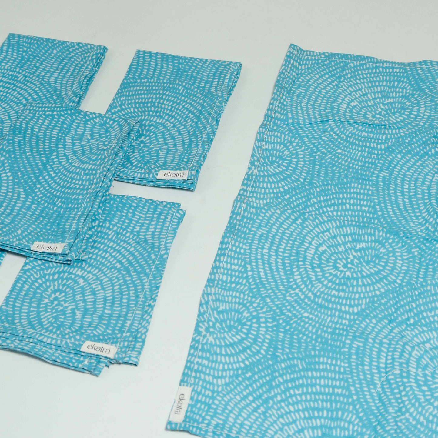 Cotton Napkins - Set of 6, Assorted Prints