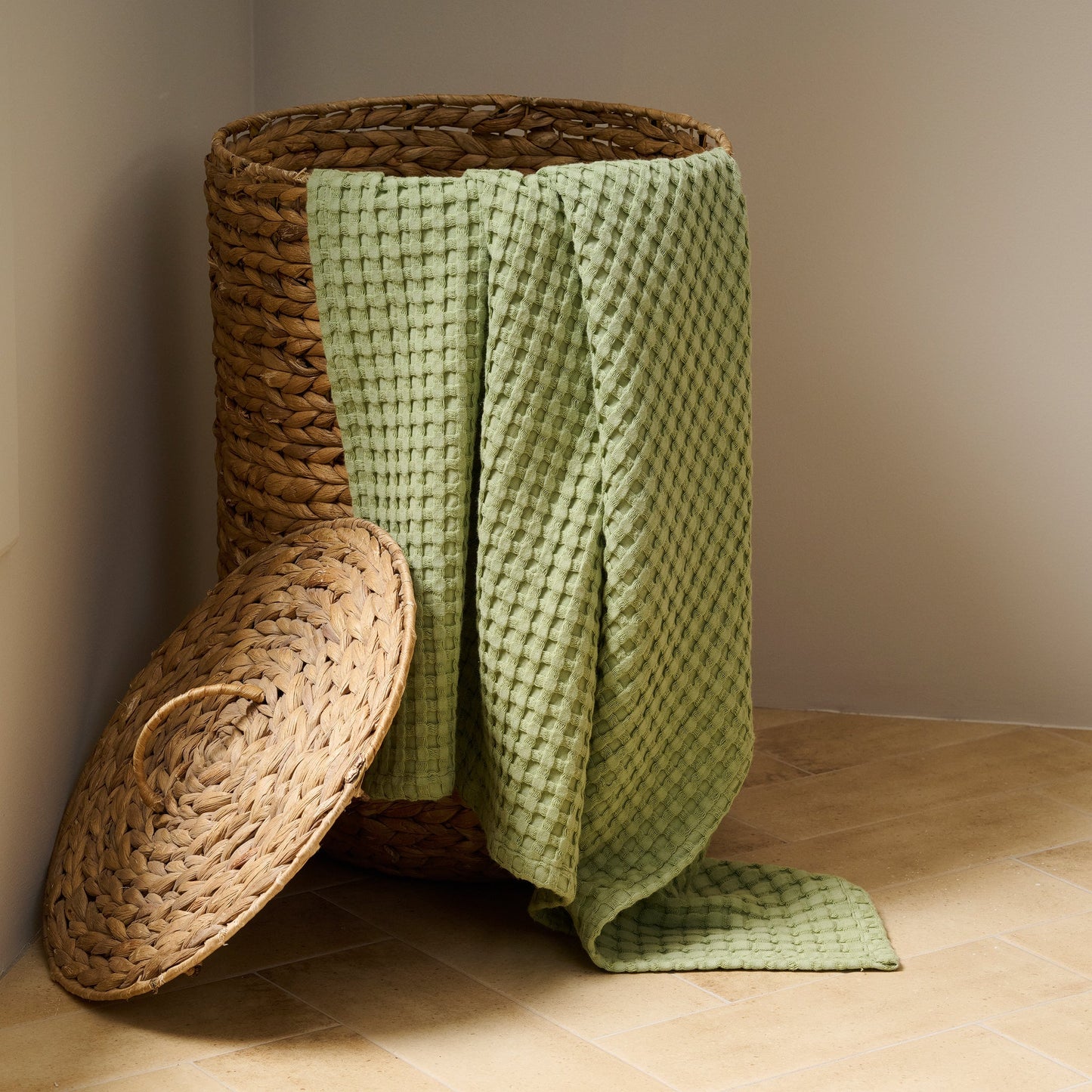 Cotton Waffle Bath Towel - XL