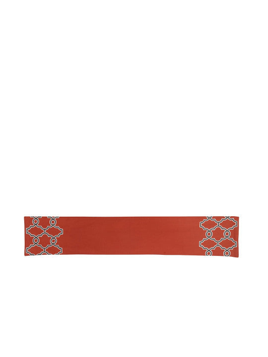 Dining Table Accent – Textile Runner – Stitched Cotton – Single Piece