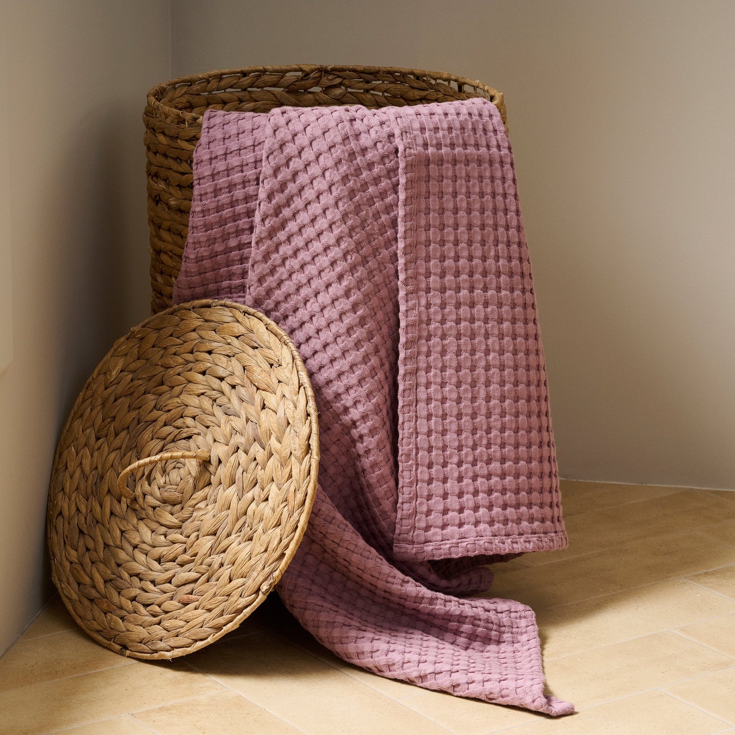 Cotton Waffle Bath Towel - XL