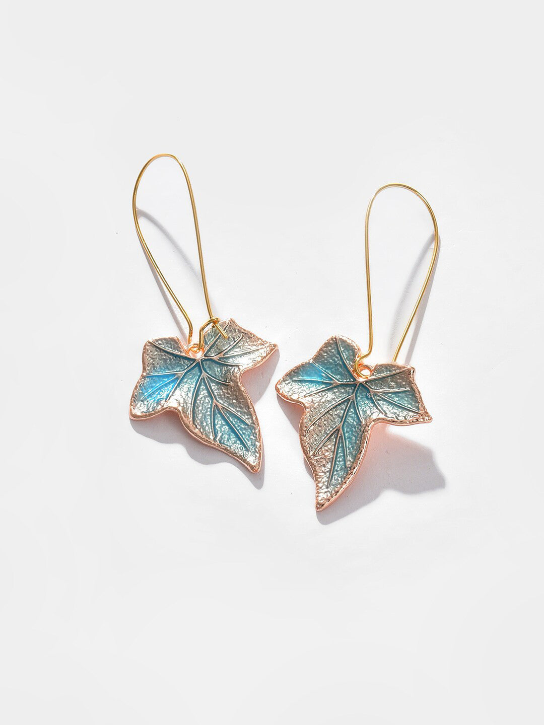 Multicoloured Contemporary Drop Earrings – Fashion Earrings – Silver-Plated – Fish Hook Earwire