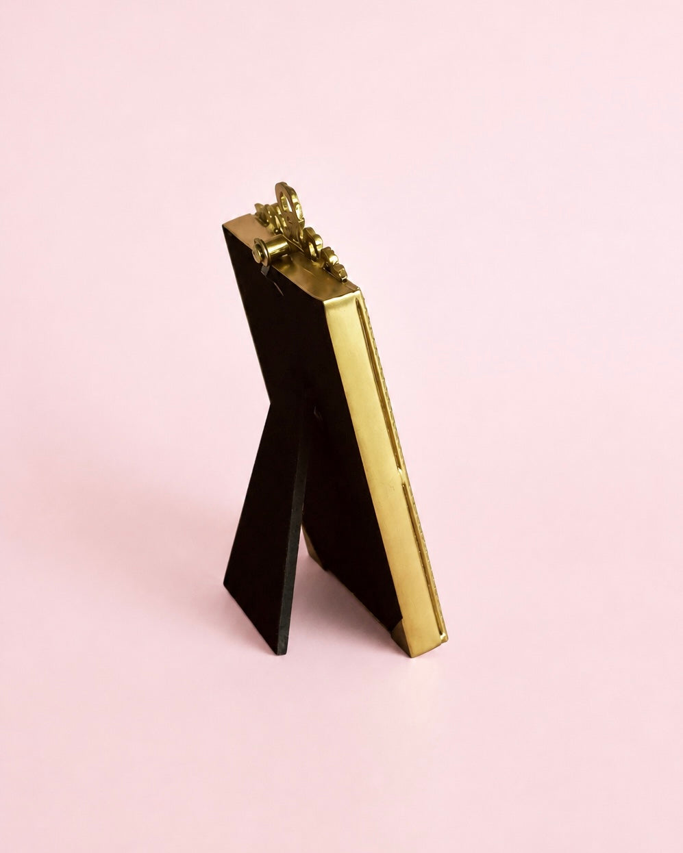 Photo Frame | Brass Glass Ribbon | 4 x 6 Inch