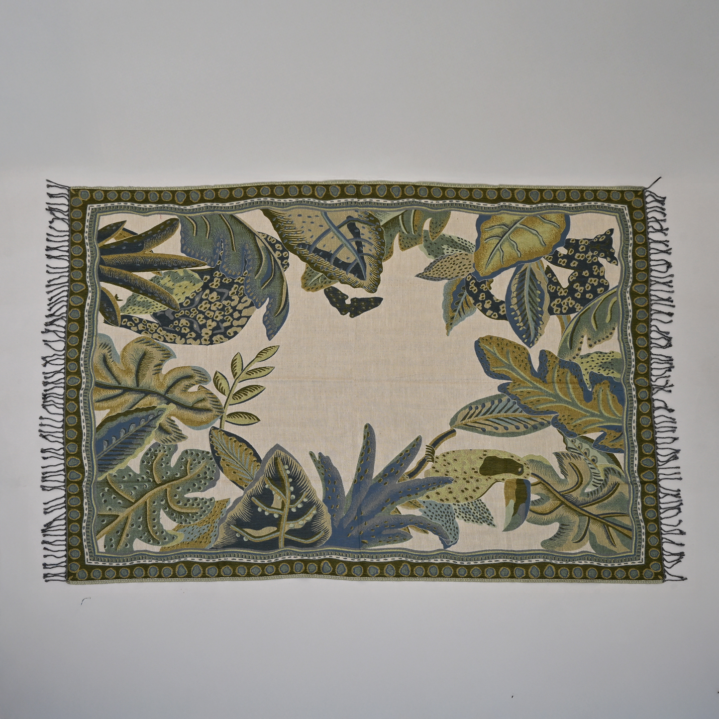 The Tropical Green Throw 125cm x 175cm