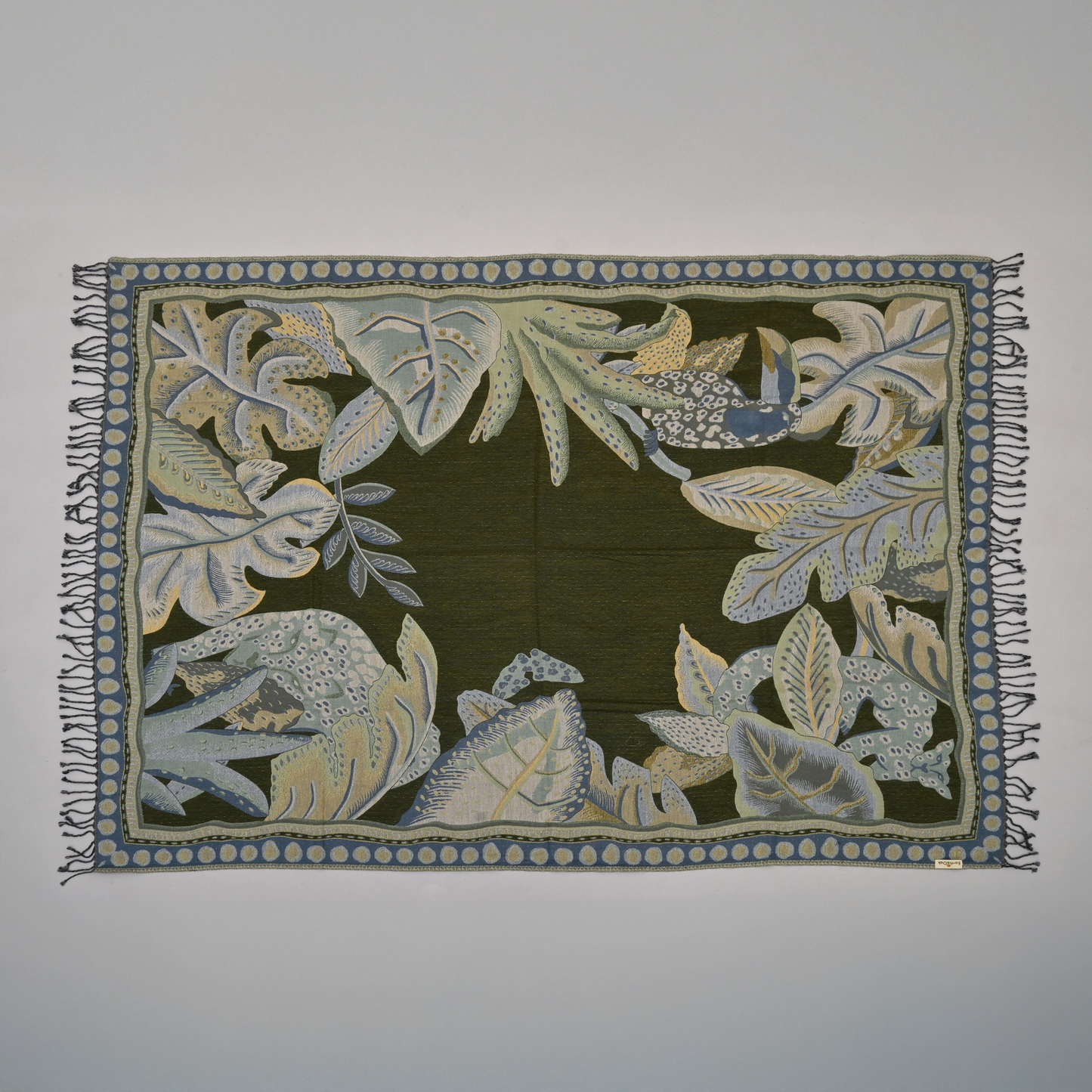 The Tropical Green Throw 125cm x 175cm