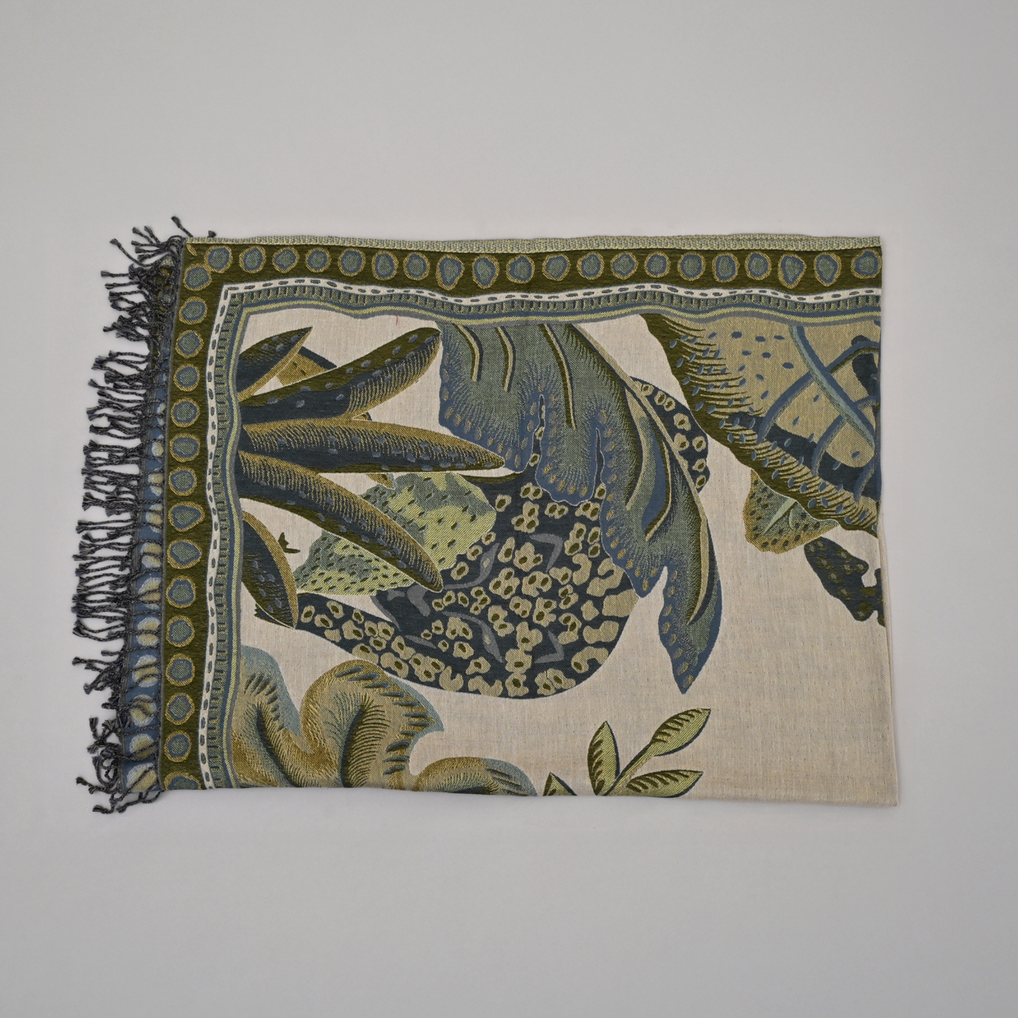 The Tropical Green Throw 125cm x 175cm