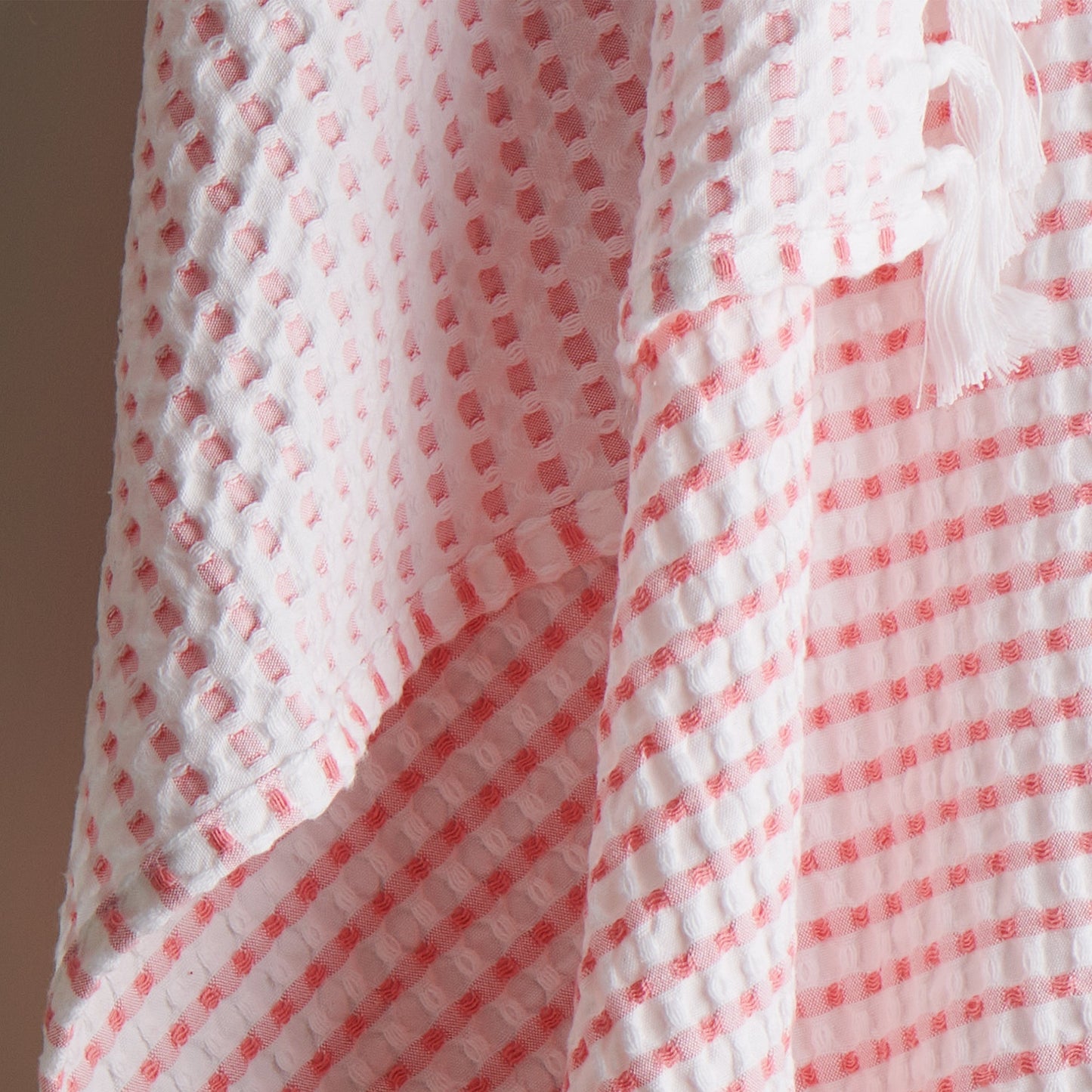 Cotton Waffle Towel For Hand - Quick Drying, Absorbent