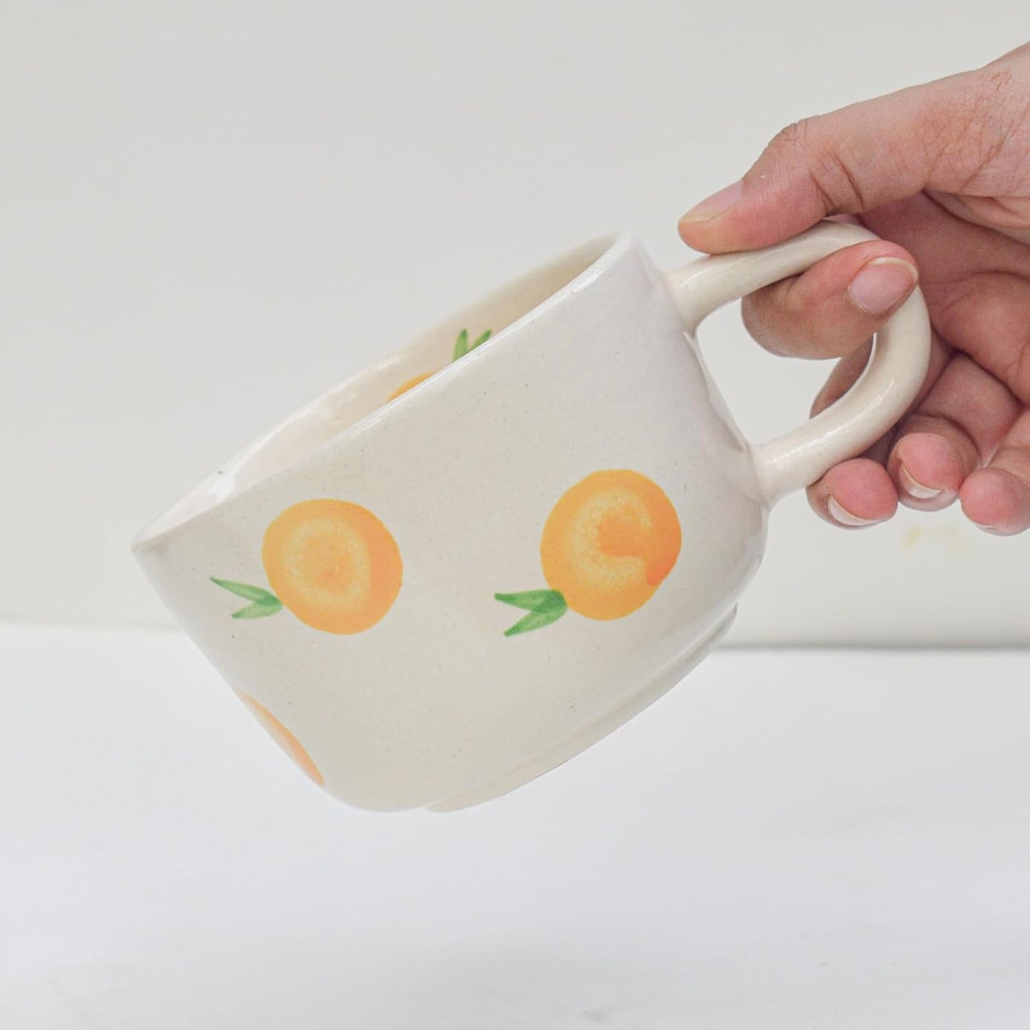Artisan Ceramic Mug – Coffee & Tea Drinkware – Sustainable Clay – 200 ML Single Unit