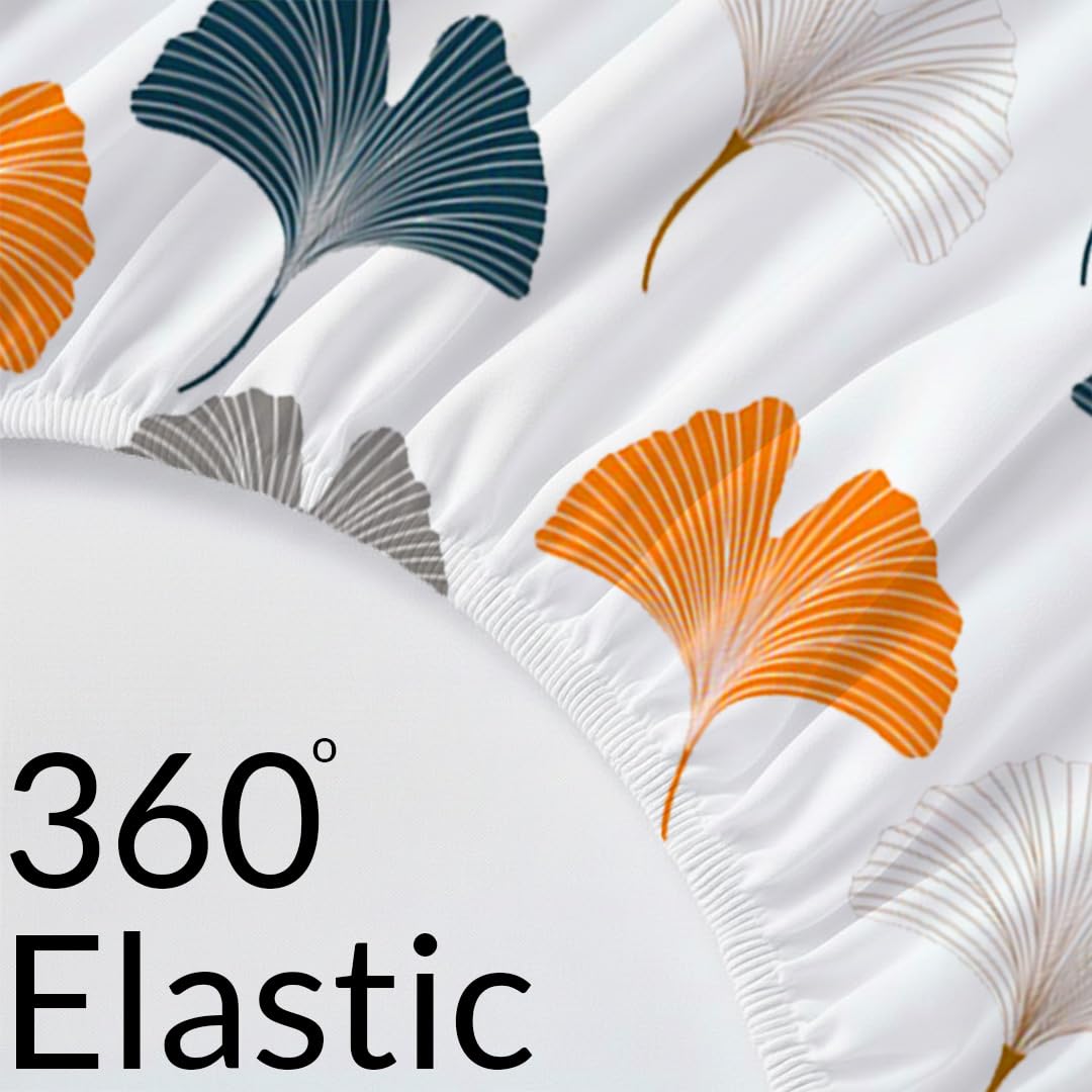 Bedsheet | Cotton Fitted Azo-Free | King Size, Set of 3