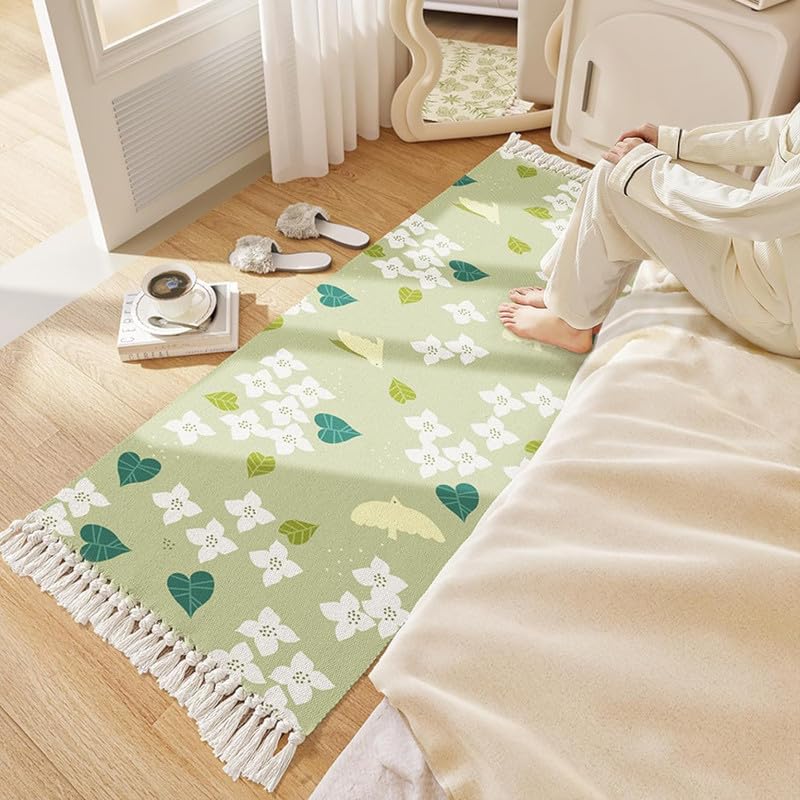 Bedside Runner – Washable Printed Cotton – 2x5 Feet (60x152 cm)