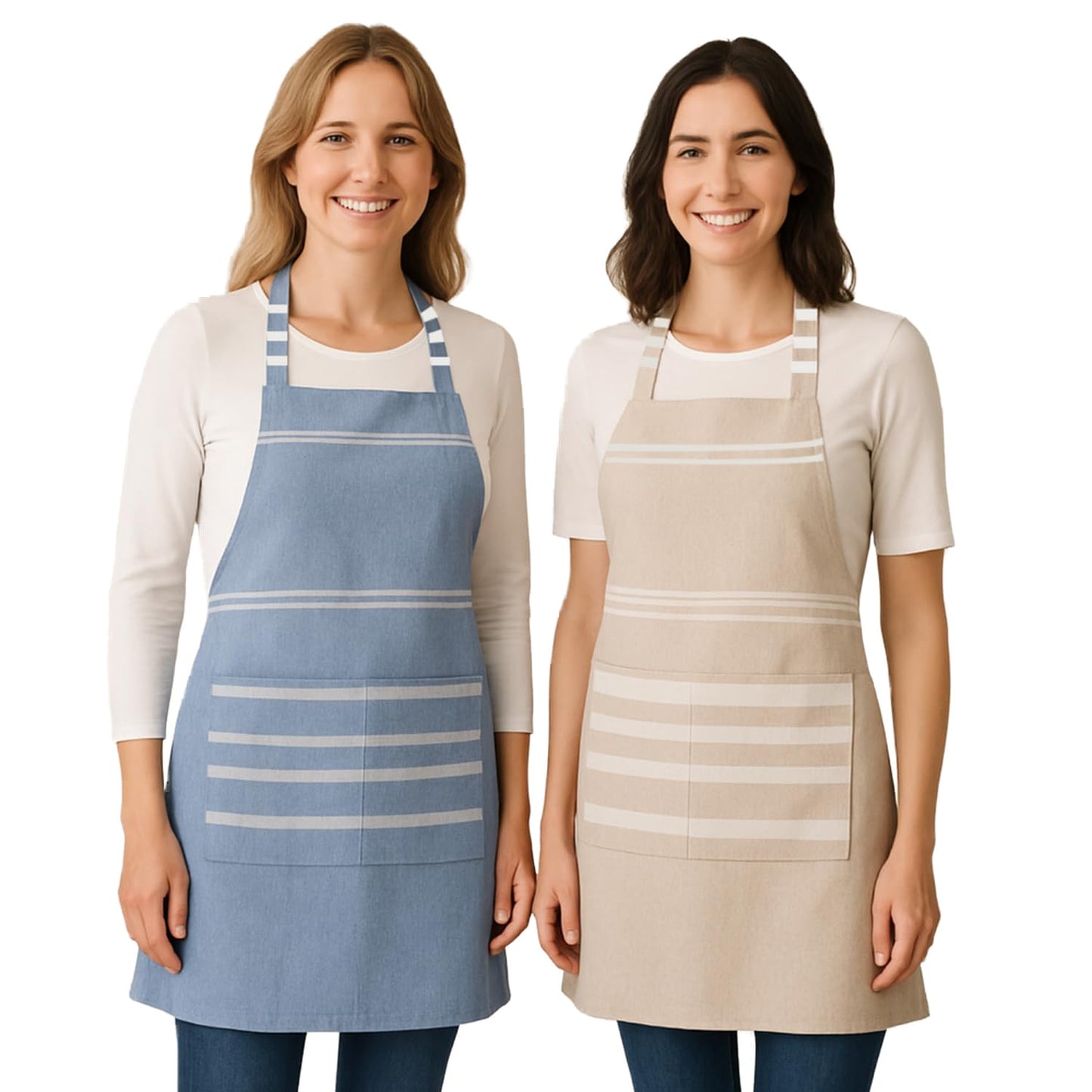 Unisex Cooking Aprons – Professional Kitchen Apron – Waterproof, Oil & Stain Resistant