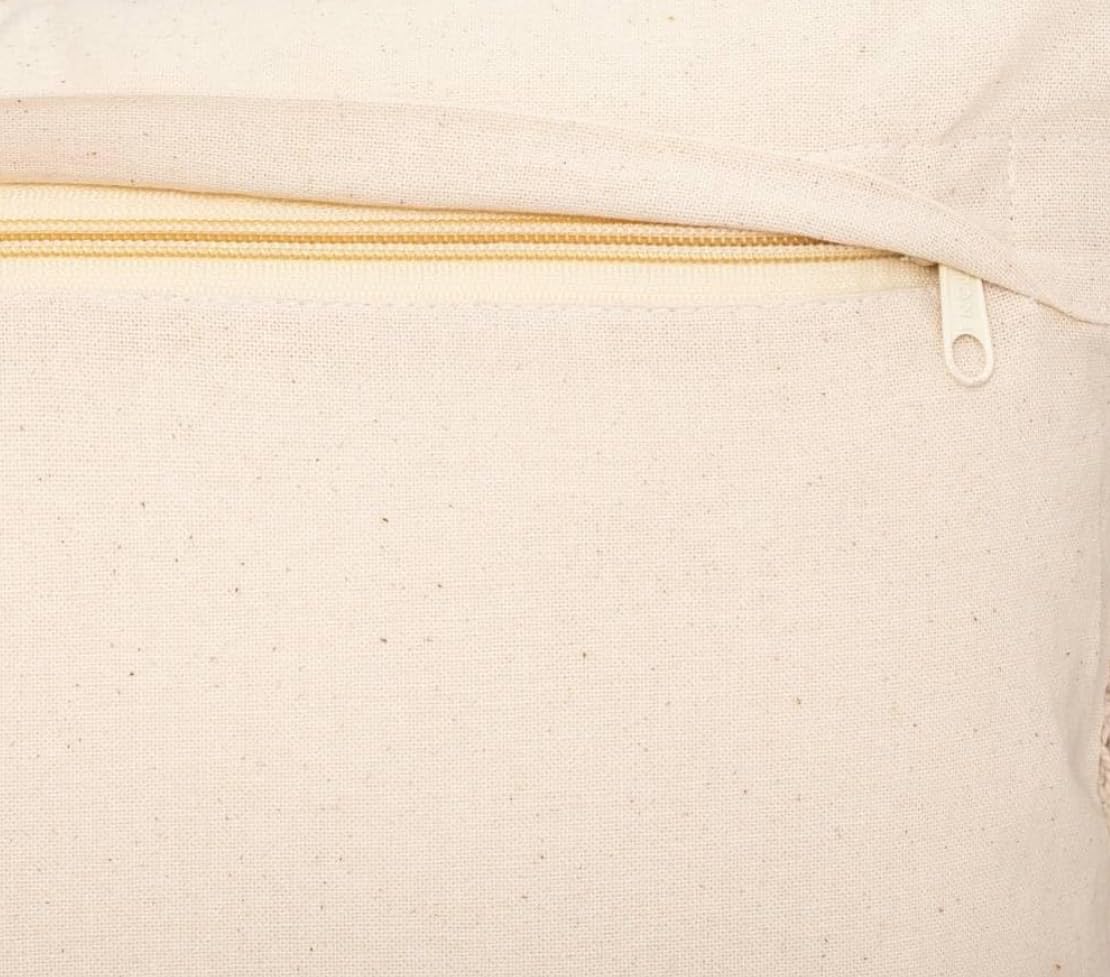 Cotton Tufted Cushion Cover – 16x16 inch – Retail Home Decor