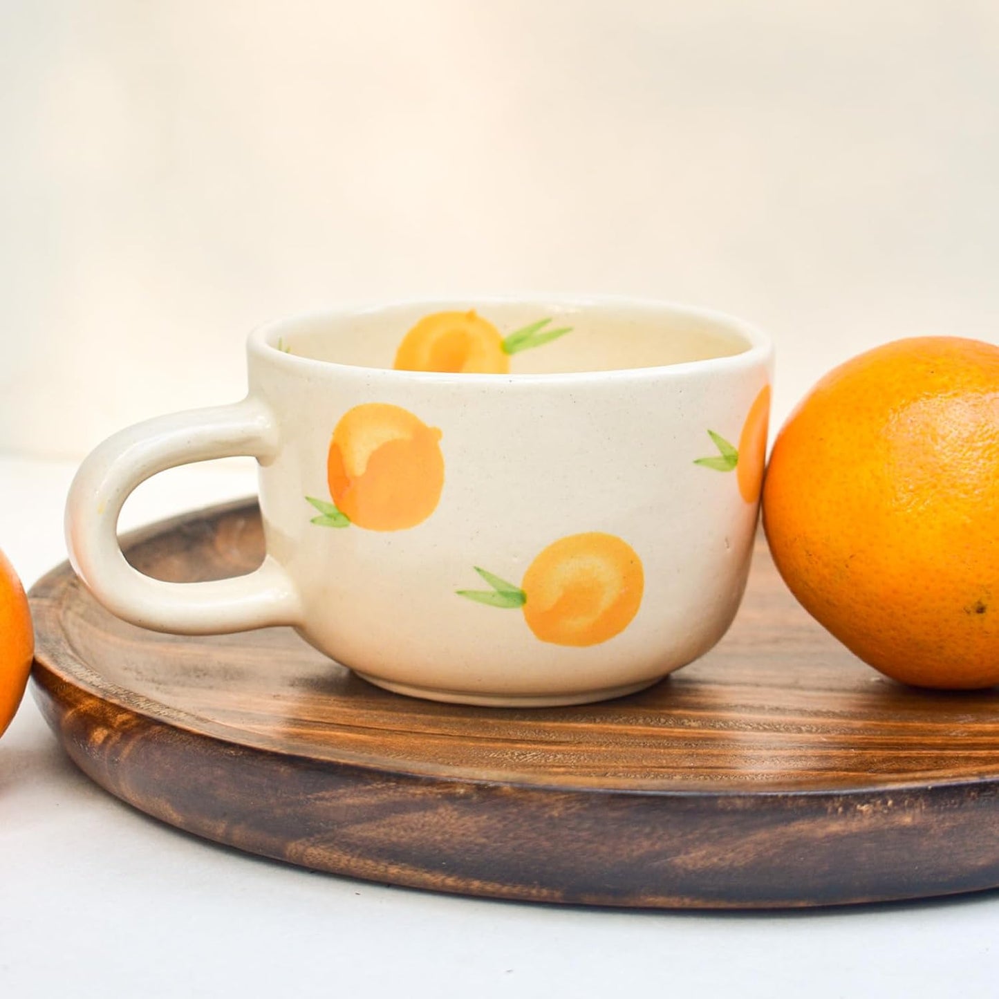 Artisan Ceramic Mug – Coffee & Tea Drinkware – Sustainable Clay – 200 ML Single Unit