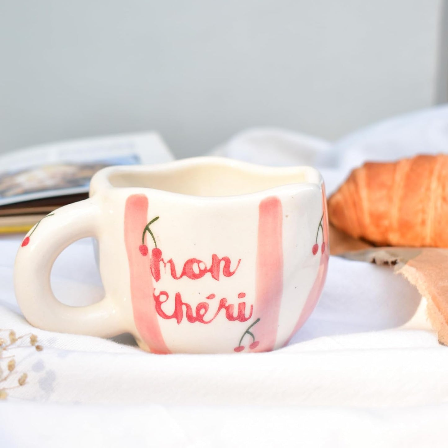 Handcrafted Ceramic Mug – Artisan Crafted Clay – Sustainable – 200 ML