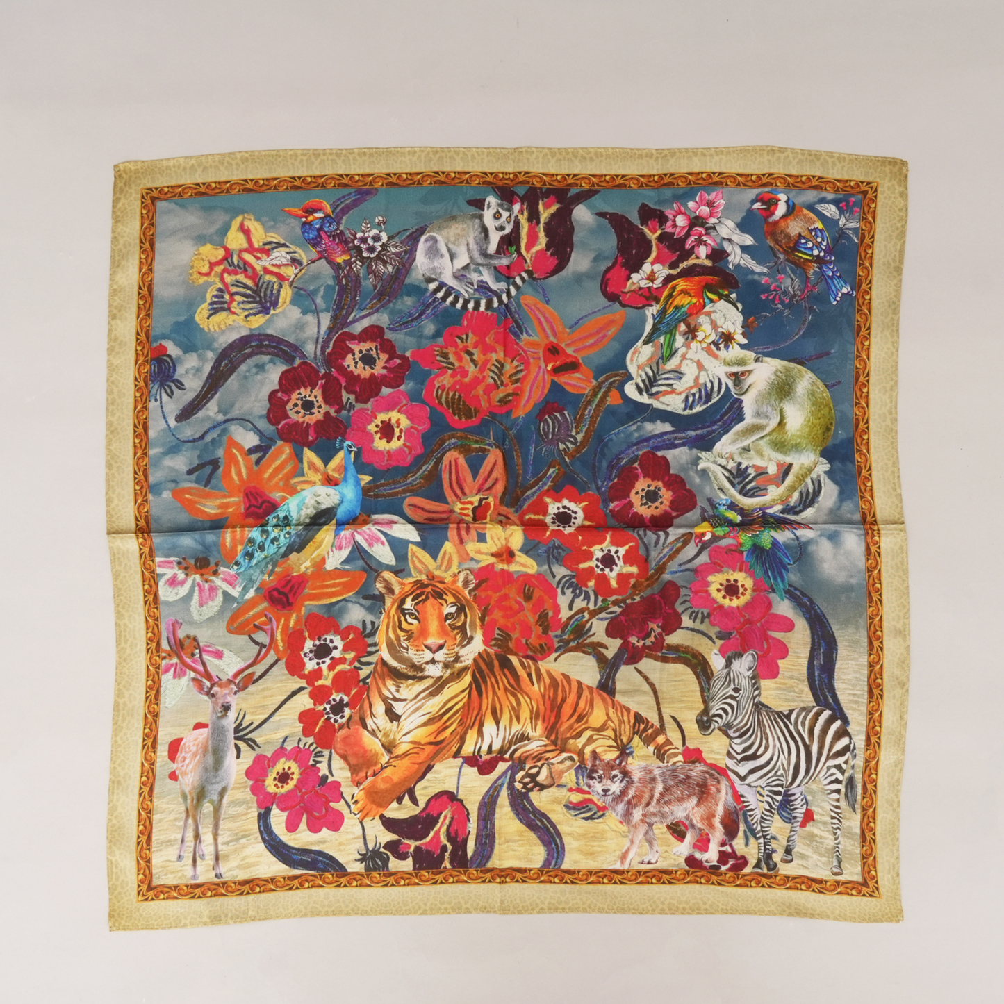 Scarf | Mulberry Silk Vivid Nature
