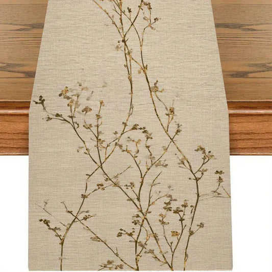 Brown Twig Table Runner - Rustic Dining and Coffee Table Decor