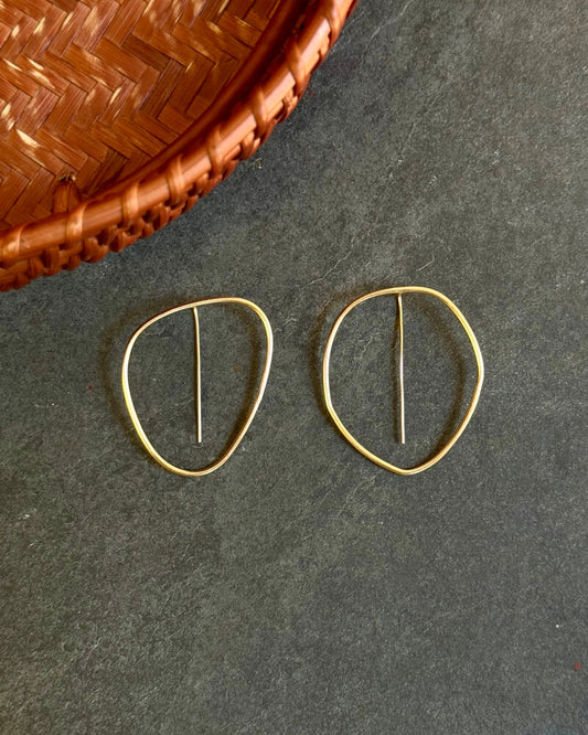 Na-gyen Tongpa nyi | Emptiness Earrings – Gold