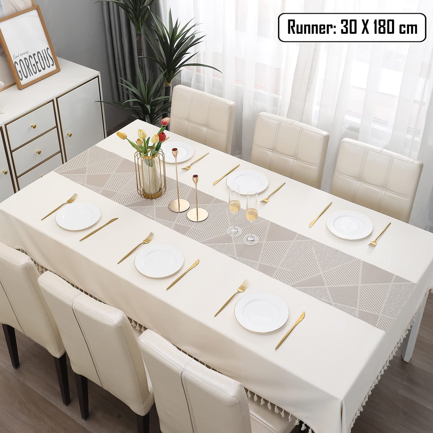 Table Runner –  Polyester Blend – 30x180 cm