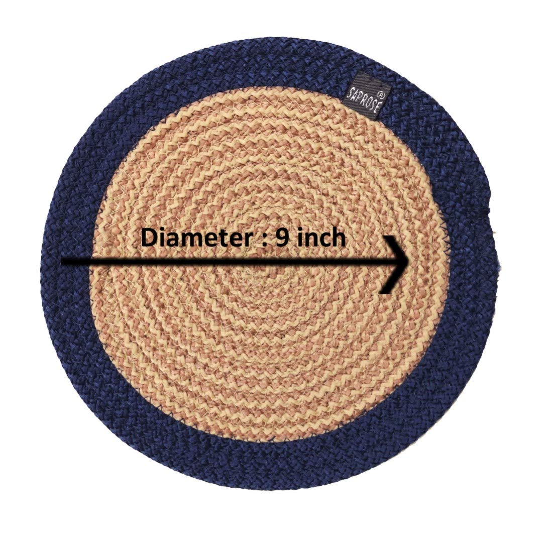 Trivet Set – Polypropylene Machine Washable – 23cm Round 3-Piece