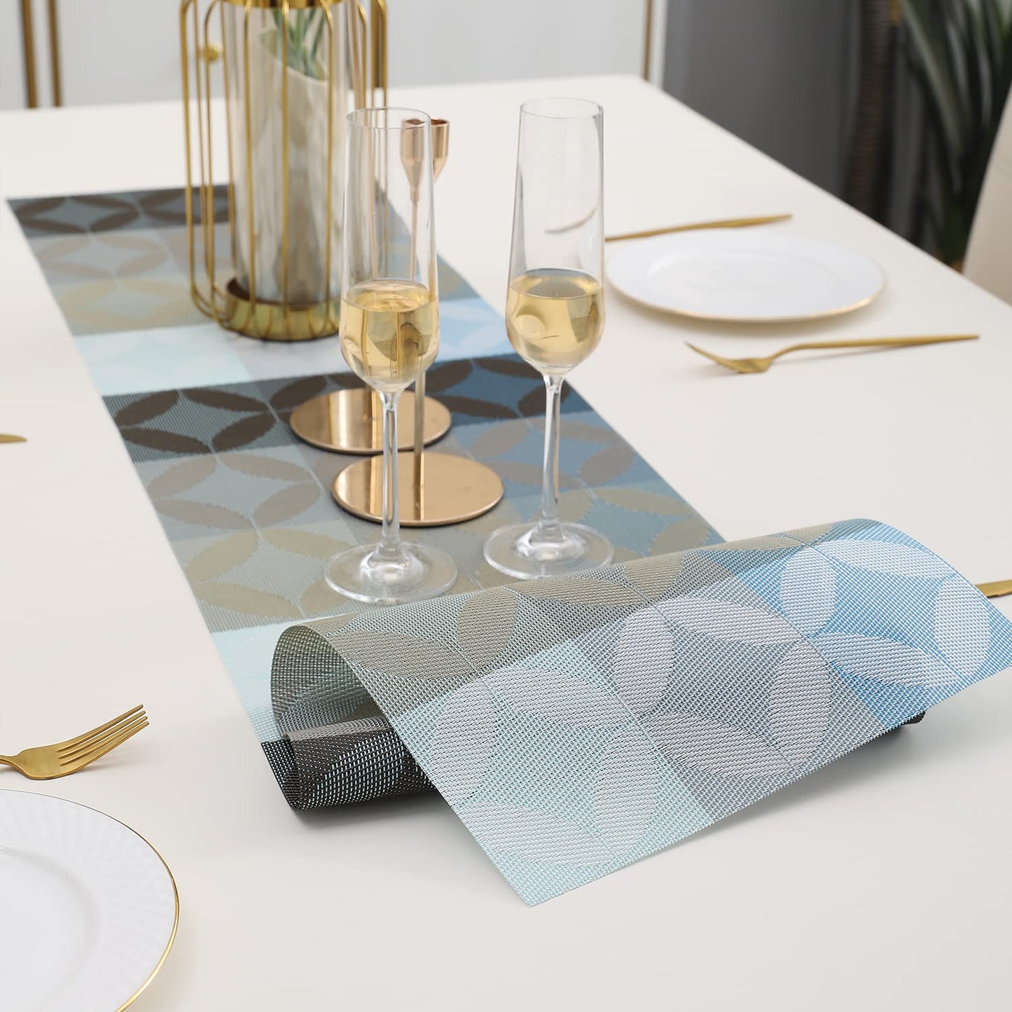 Wholesale Table Runner – Easy-Clean  Polyester Blend – 30x135 cm – Retail Supply