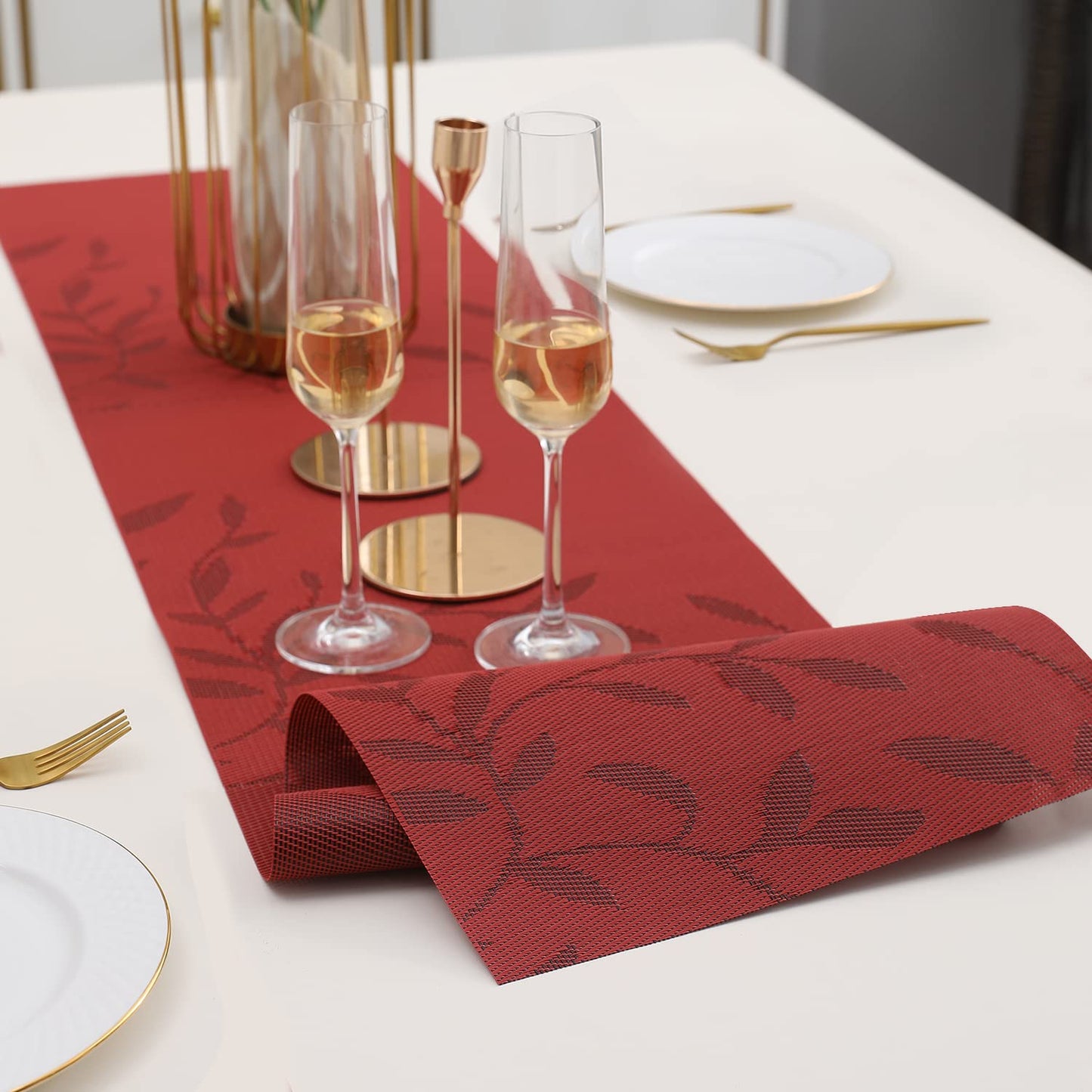 Wholesale Table Runner – Polyester Blend – 30x135 cm – Easy Clean