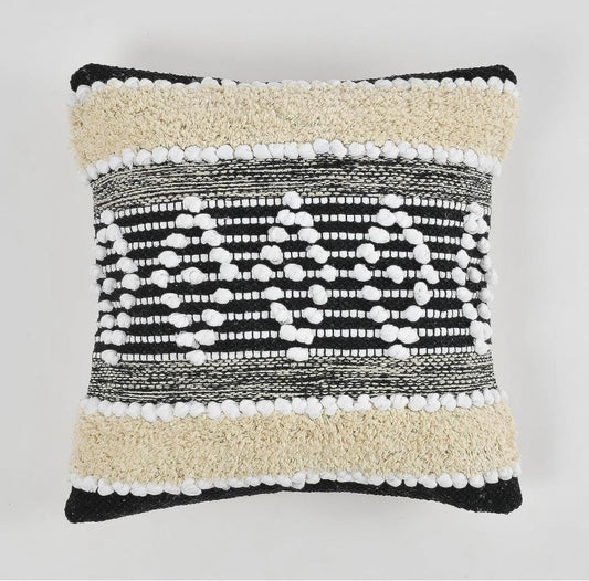 Wholesale Pit Loom Cushion Cover – Hand Crafted Cotton – 16"x16" (Set of 2)