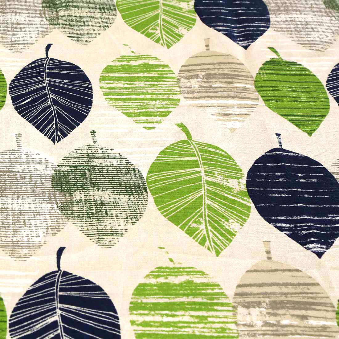 Table Runner – Cotton Printed Leaves, Handmade – 14x72 Inches (4-6 Seater)