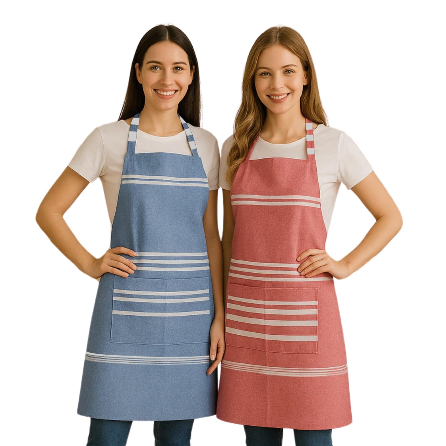 Unisex Cooking Aprons – Waterproof Chef Apron – Durable Polyester Blend – Adjustable Fit