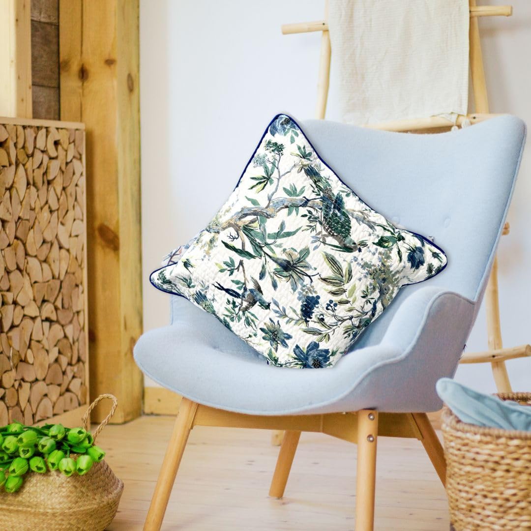 Cushion Cover – Hand Block Printed Cotton 180 TC – 16x16 Inch Set of 2