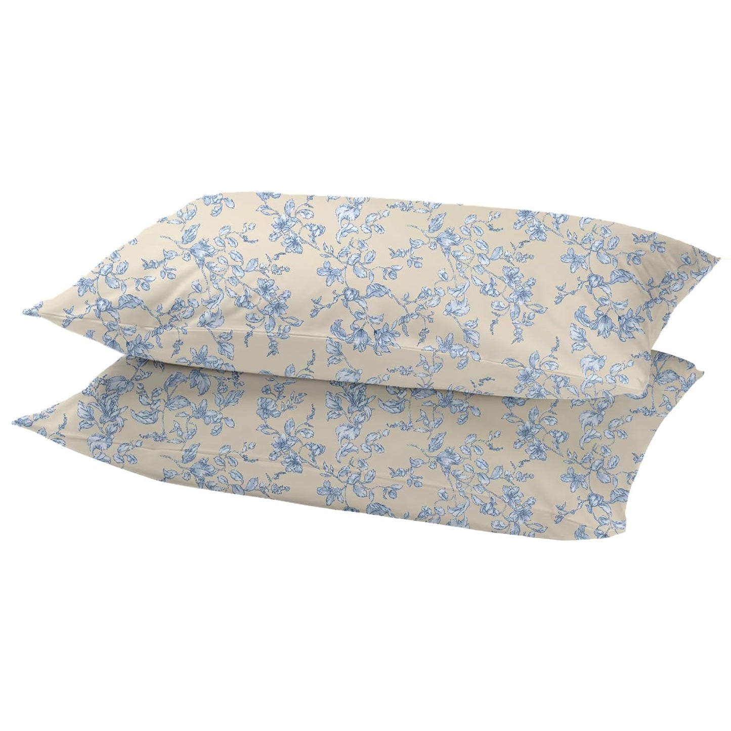 Bedsheet | 100% Cotton Elastic Fitted | King Size, 3-Piece