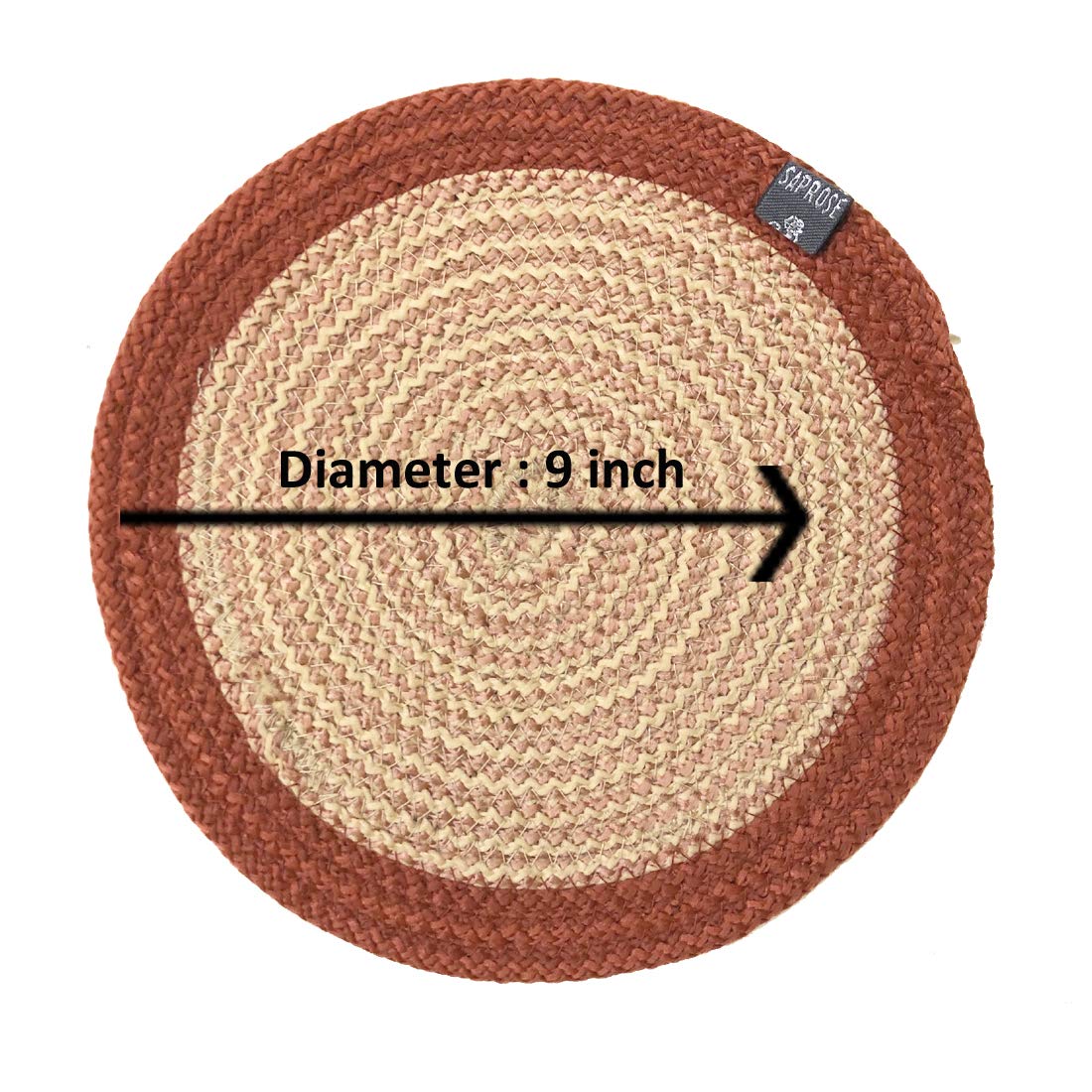 Trivet – Polypropylene Braided, Machine Washable – 23cm Round (3 PC Set)
