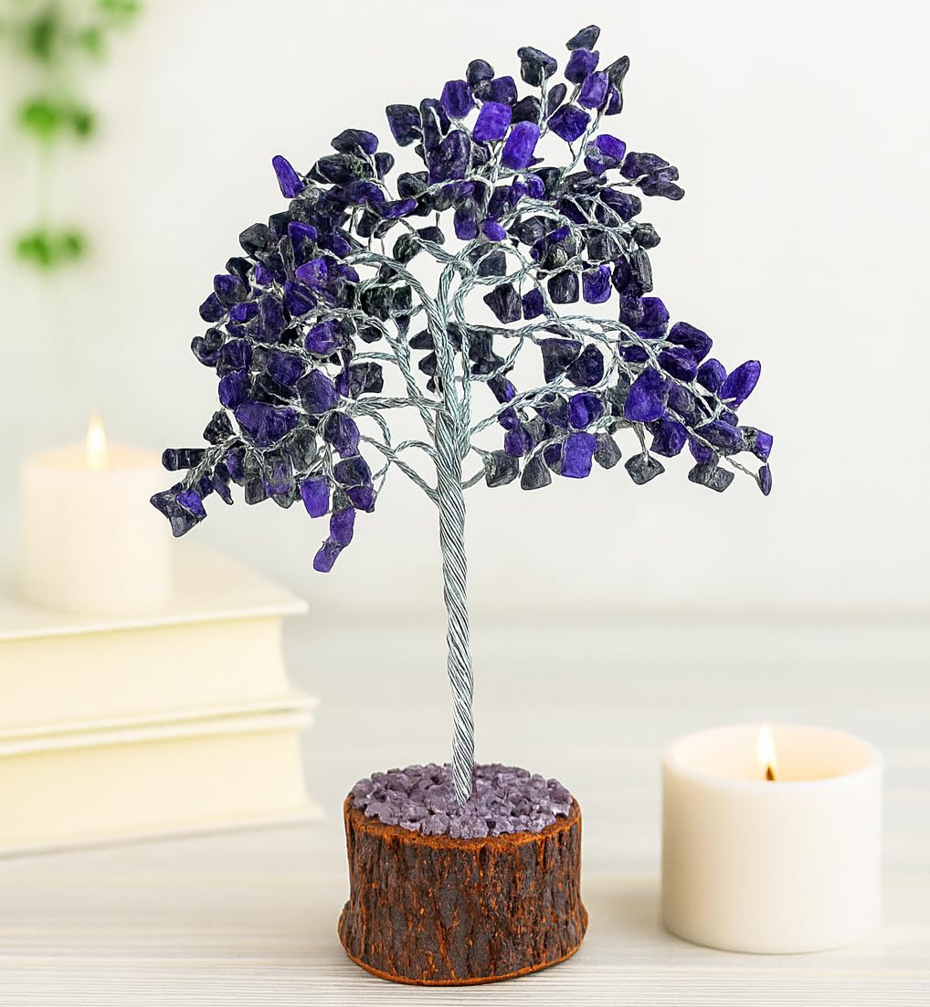 Gemstone Tree – Lapis Lazuli Crystal – 9 Inch Height