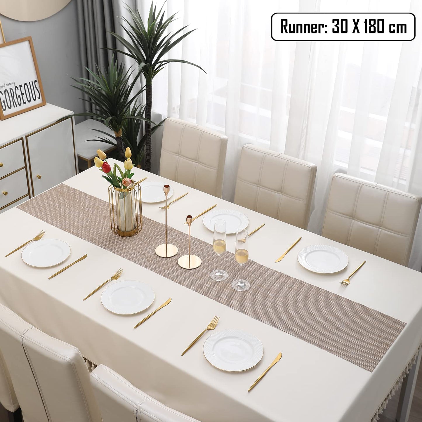 Table Runner –  Polyester Blend – 30x180 cm | Wholesale Home Decor Supply