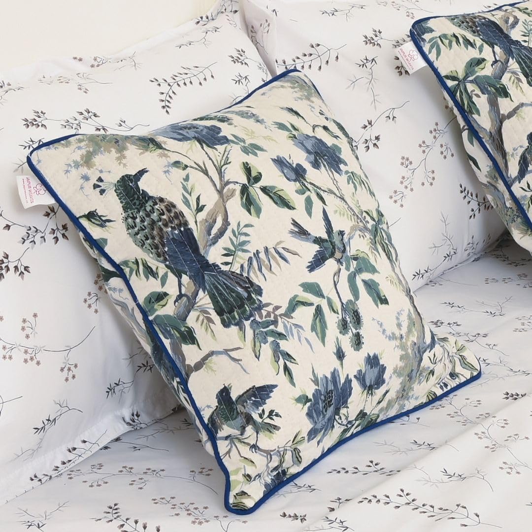 Cushion Cover – Hand Block Printed Cotton 180 TC – 16x16 Inch Set of 2