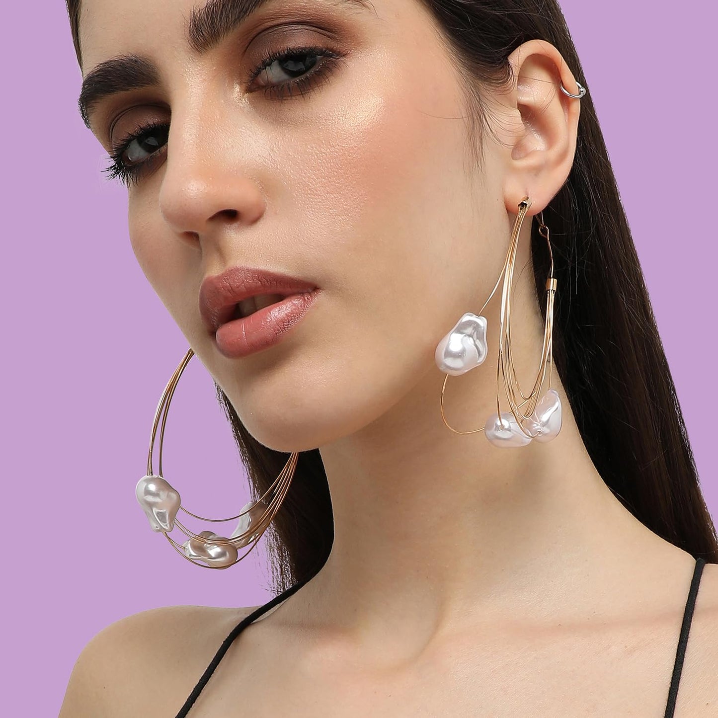 Modern Drop Earrings – Artificial Jewellery – Western Style – Boutique Retail Supply