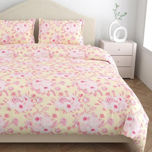 Double Bed Bedsheet Set - Ultrasoft Cotton - Queen Size | 3-Piece