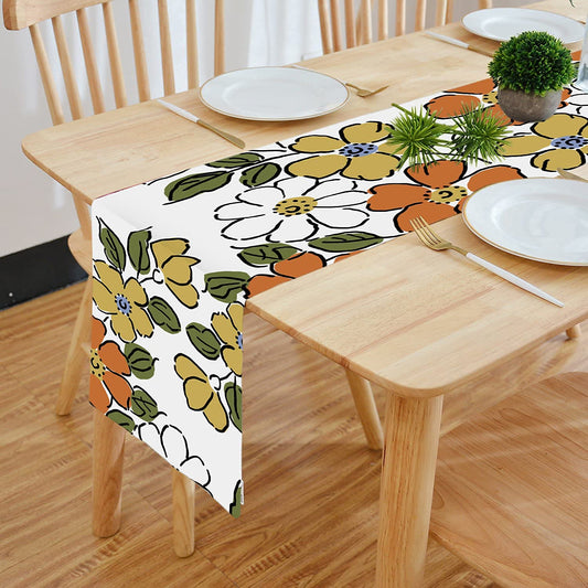 Table Runner – Cotton Feel Digital Print Clover Design – 13" x 72"