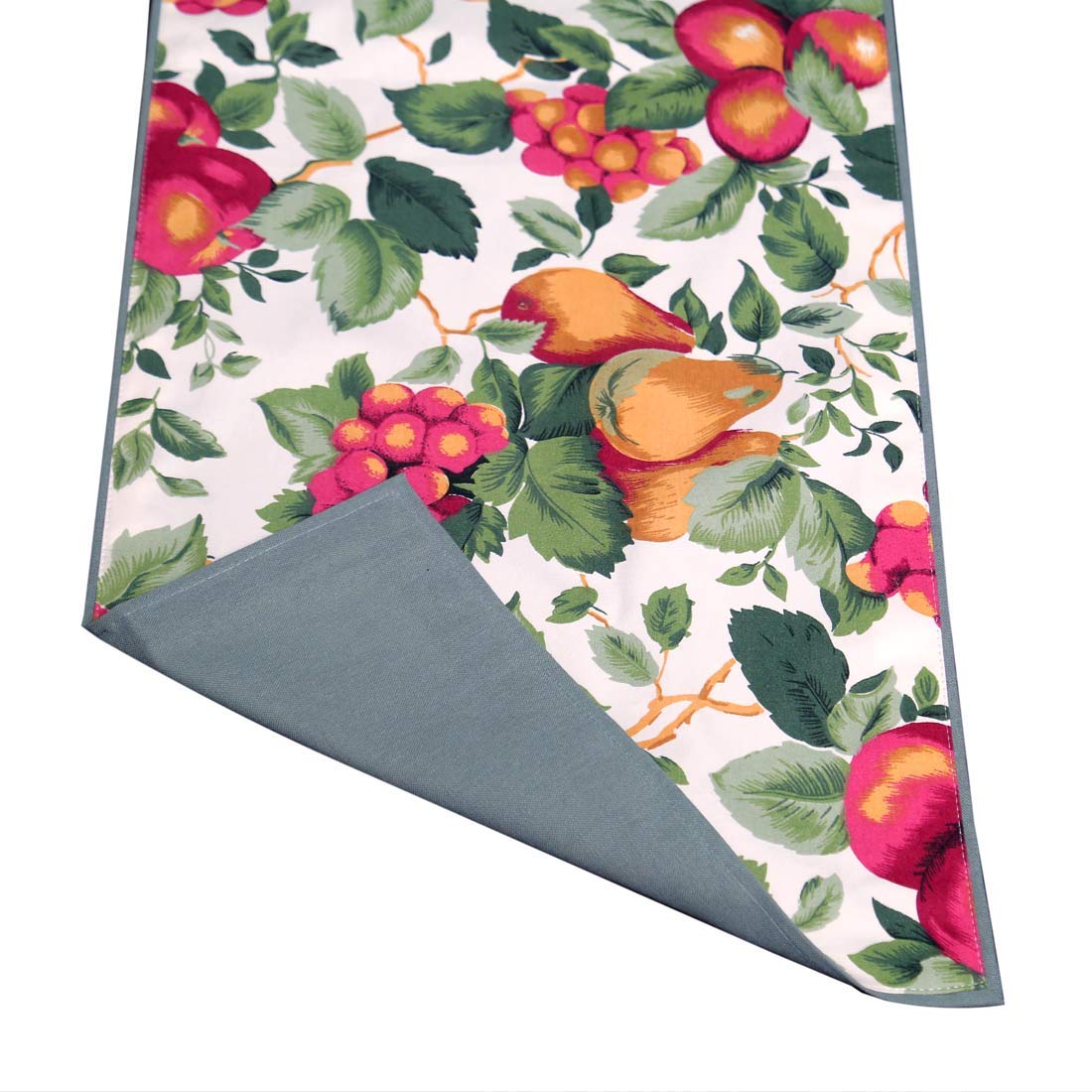 Cotton Fruit Print Table Runner – 14x72-inch