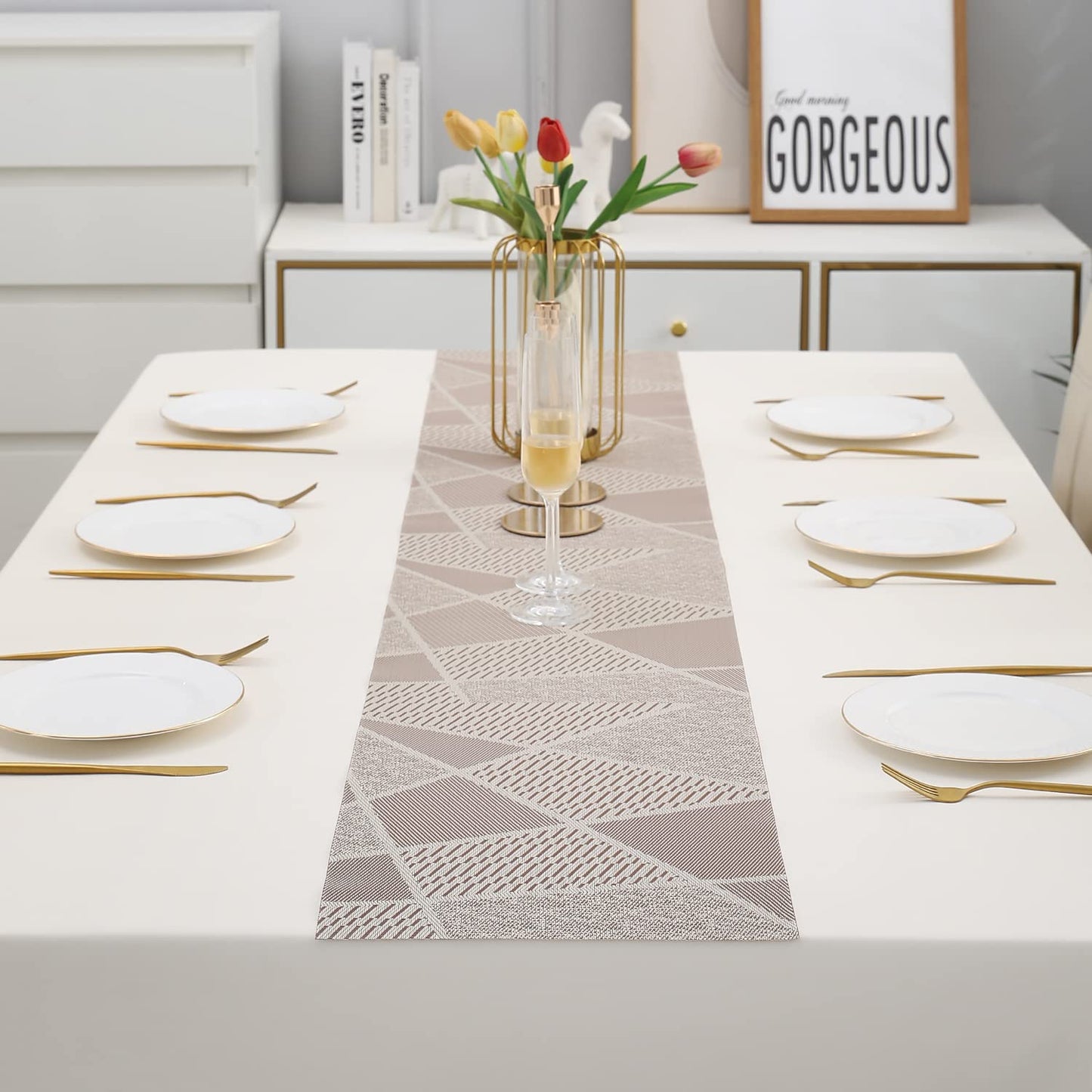 Table Runner –  Polyester Blend – 30x180 cm