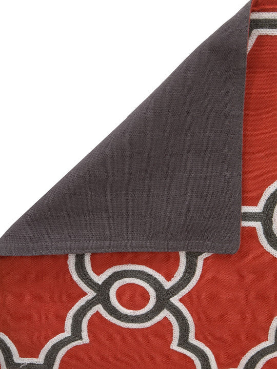 Dining Table Accent – Textile Runner – Stitched Cotton – Single Piece