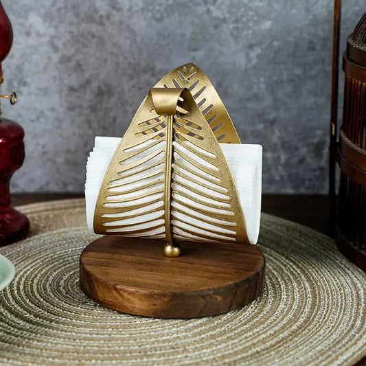 Shaped Napkin Holder - Elegant Tissue Stand Tabletop Decor