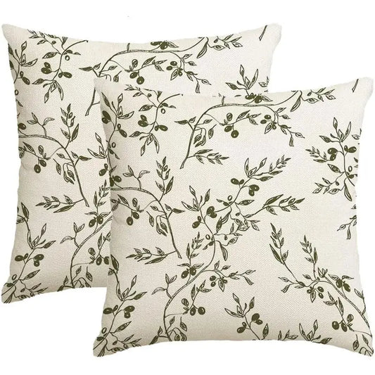 Autumn Throw Pillow Covers 18x18 - Fall Home Decor