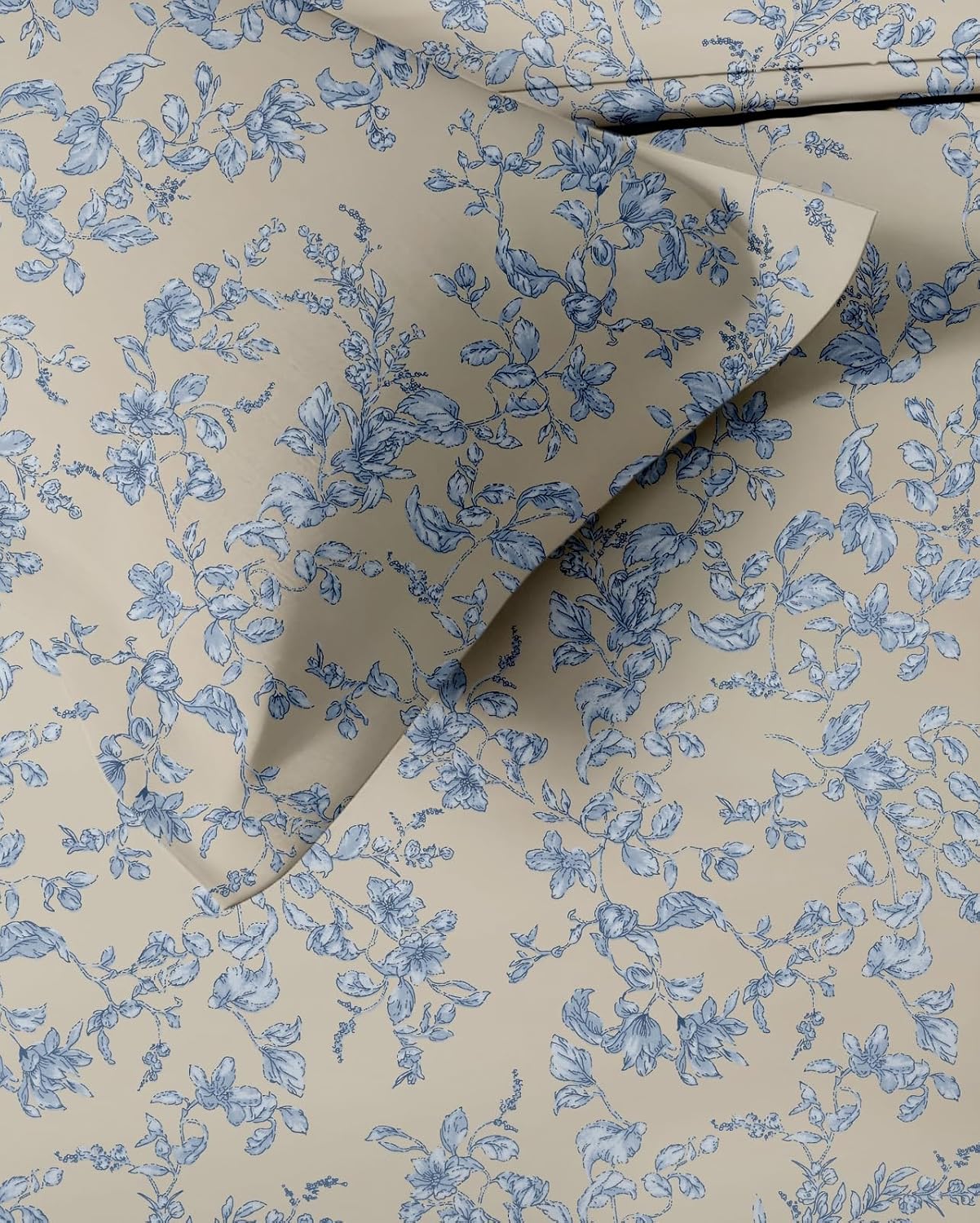 Bedsheet | 100% Cotton Elastic Fitted | King Size, 3-Piece