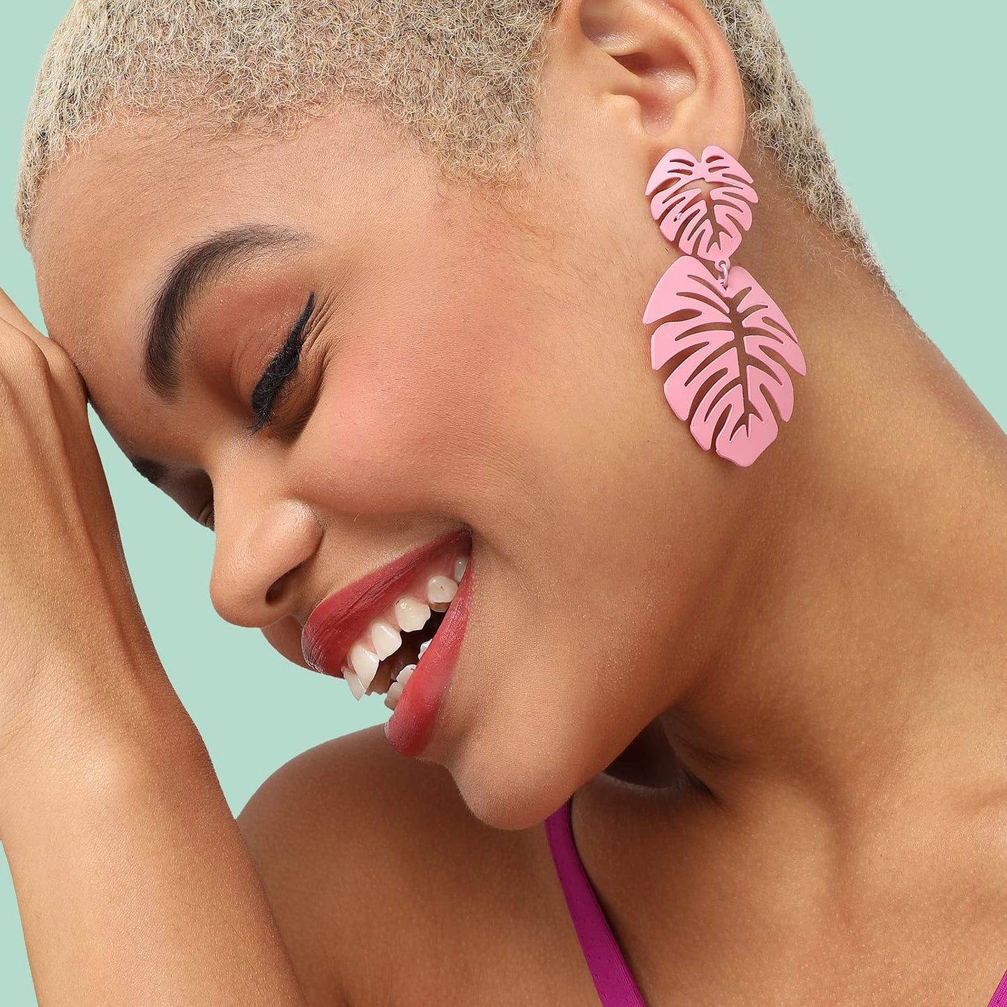 Indo-Western Drop Earrings – Fashion Jewellery – Intricate Design – Contemporary Style